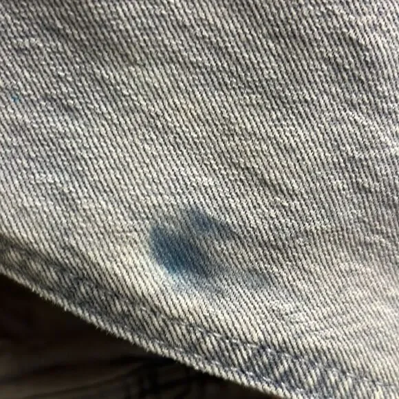 NWT-Universal Thread Purple Denim Jean Jacket with Defects and Home Embroidery-S - Picture 13 of 15